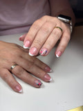 Bijwerking ander salon (met verlenging + extreem nailart) €78