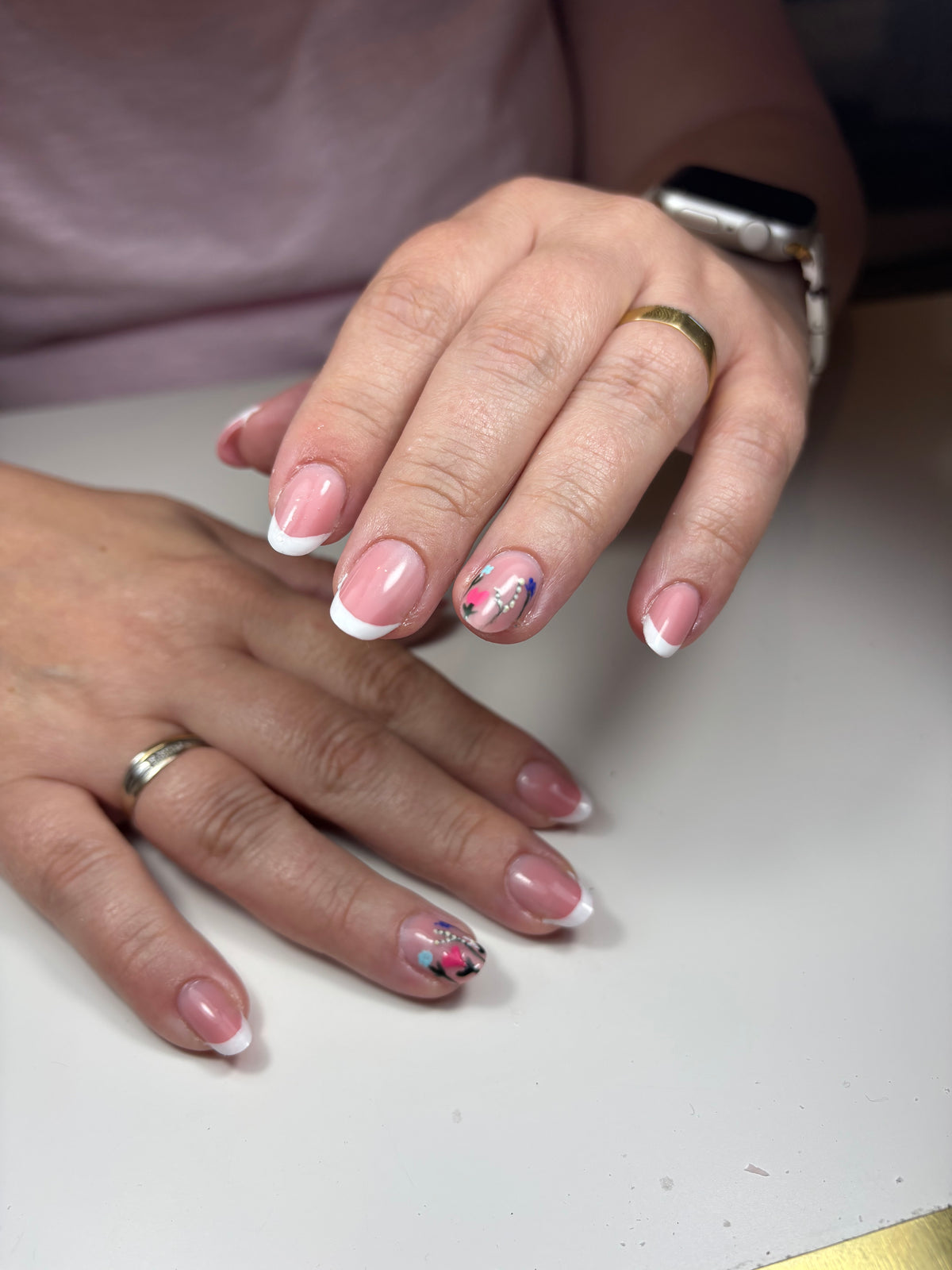 Bijwerking ander salon (met verlenging + extreem nailart) €78