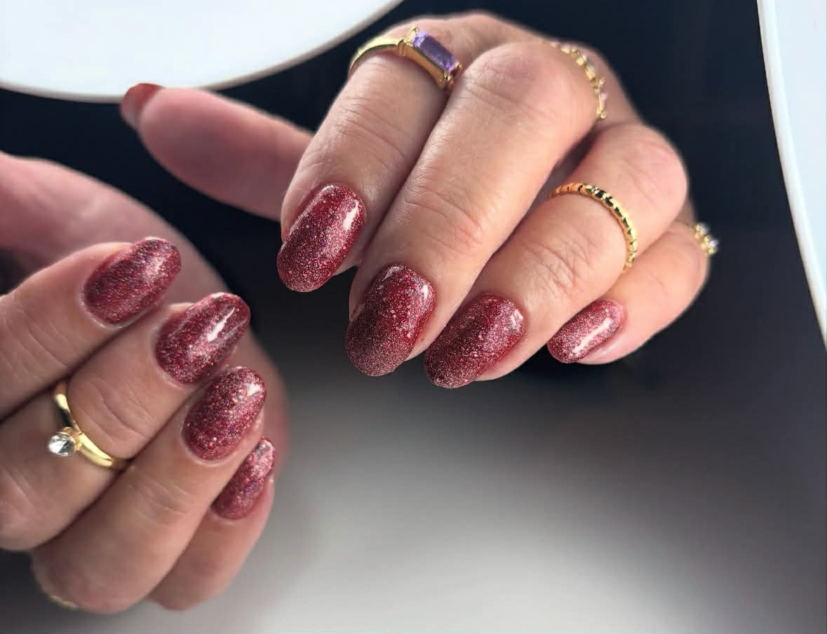 nieuwe set gelnagels met verlenging full color €66